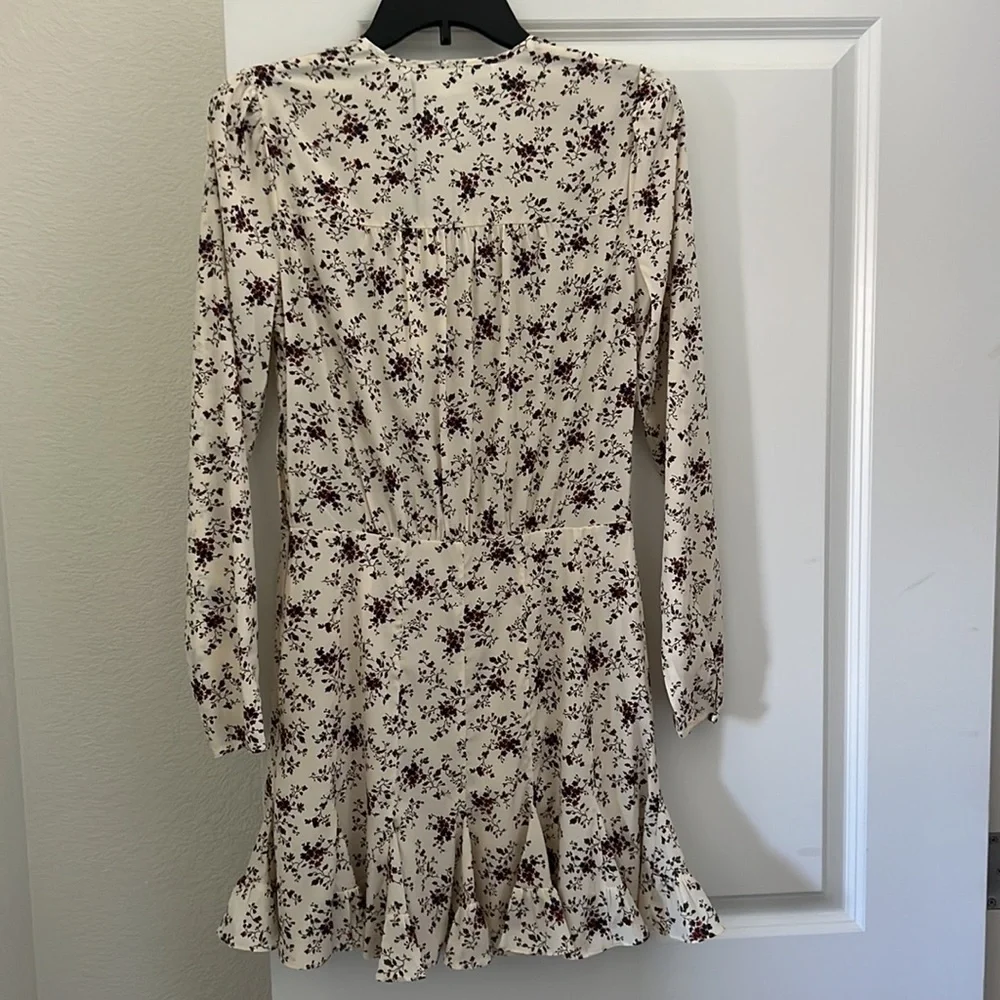 NWT - Veronica Beard Silk Riggins Dress - size 2 - Whitestone multi - Picture 8 of 9